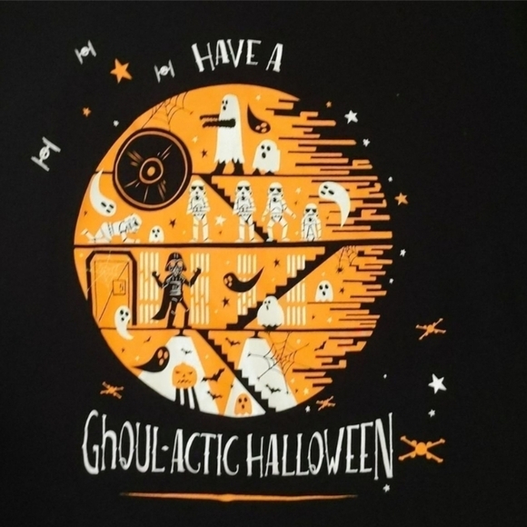 Disney Star Wars Ghoul-Actic Halloween Glow L + Disney Store Vampires Night XL - Picture 6 of 9